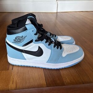 Nike Jordan 1 OG Retro High Sneakers - University Blue - 12